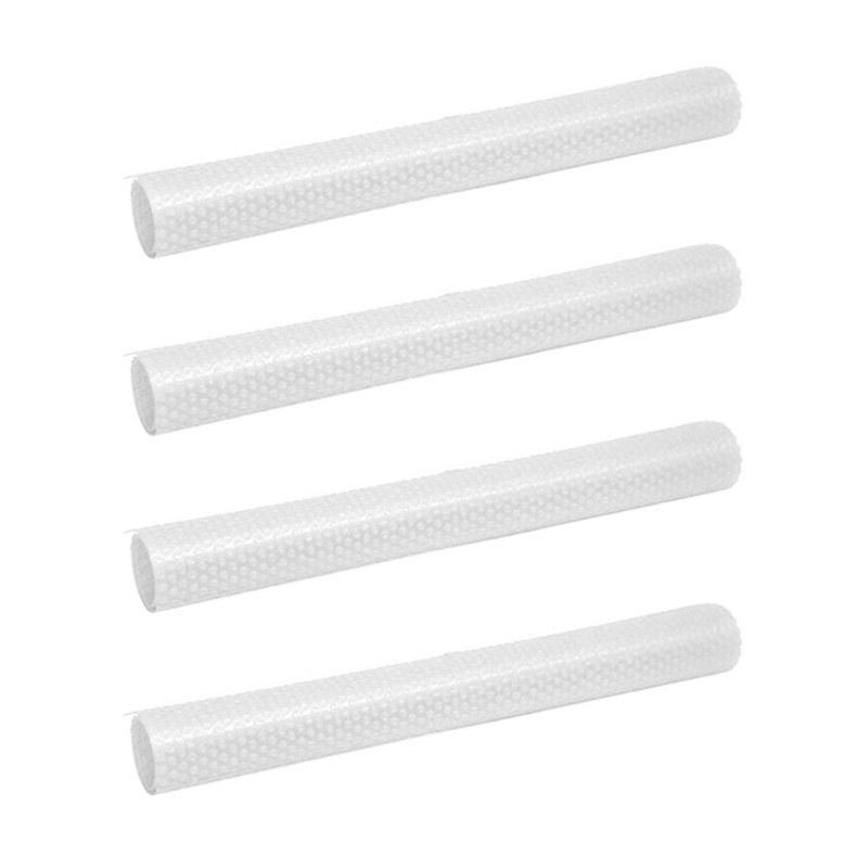 

4 шт. многоразовые чехлы для полок, коврики для шкафов, коврики для ящиков, влагостойкие, водонепроницаемые, пылезащитные, противоскользящие, для холодильника, кухонного стола белый