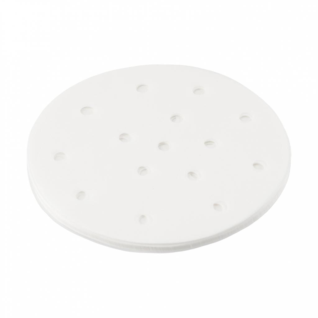 100x Round Non-Stick Disposable Steamer Paper For Air Fryer Steaming Basket