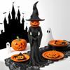 Resin Witch Figurine Witch Statue Home Decor Enchanting Halloween Witch Statues Resin Figurines for Indoor Home Decor