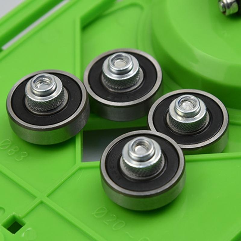 Lightweight Sturdy Plastic Drilling Locator Tool for Reduced Fatigue During Extended Use in Construction and DIY Applications
