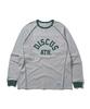 DISCUS ATHLETIC Raglan Long Sleeve T-Shirt Mid Grey