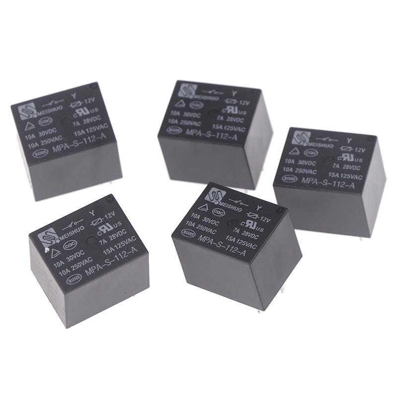 Mpa-S-112-A Relé pro rýžovar Počítačová deska 4 piny 12V 10A Normálně otevřené Stroj na sójové mléko Relé pro rýžovar 4 piny