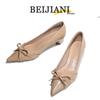 BEIJIANI 1578-27: French Style Bow Pointed Toe Stiletto Heels for Women