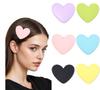 10pcs/lot Colorful Cute Flatback Resin Heart Cabochons DIY Handmade Headwear Hairpin Decoration Jewelry Making Accessories