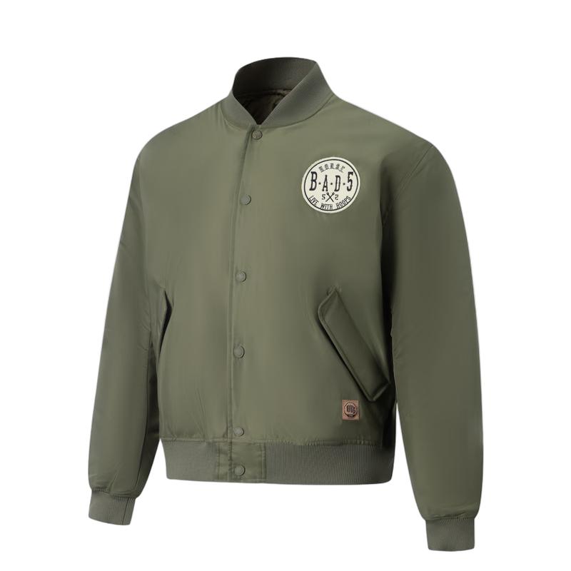 Li-Ning Fan Wu Men's Insulated Cotton Jacket AJMW007