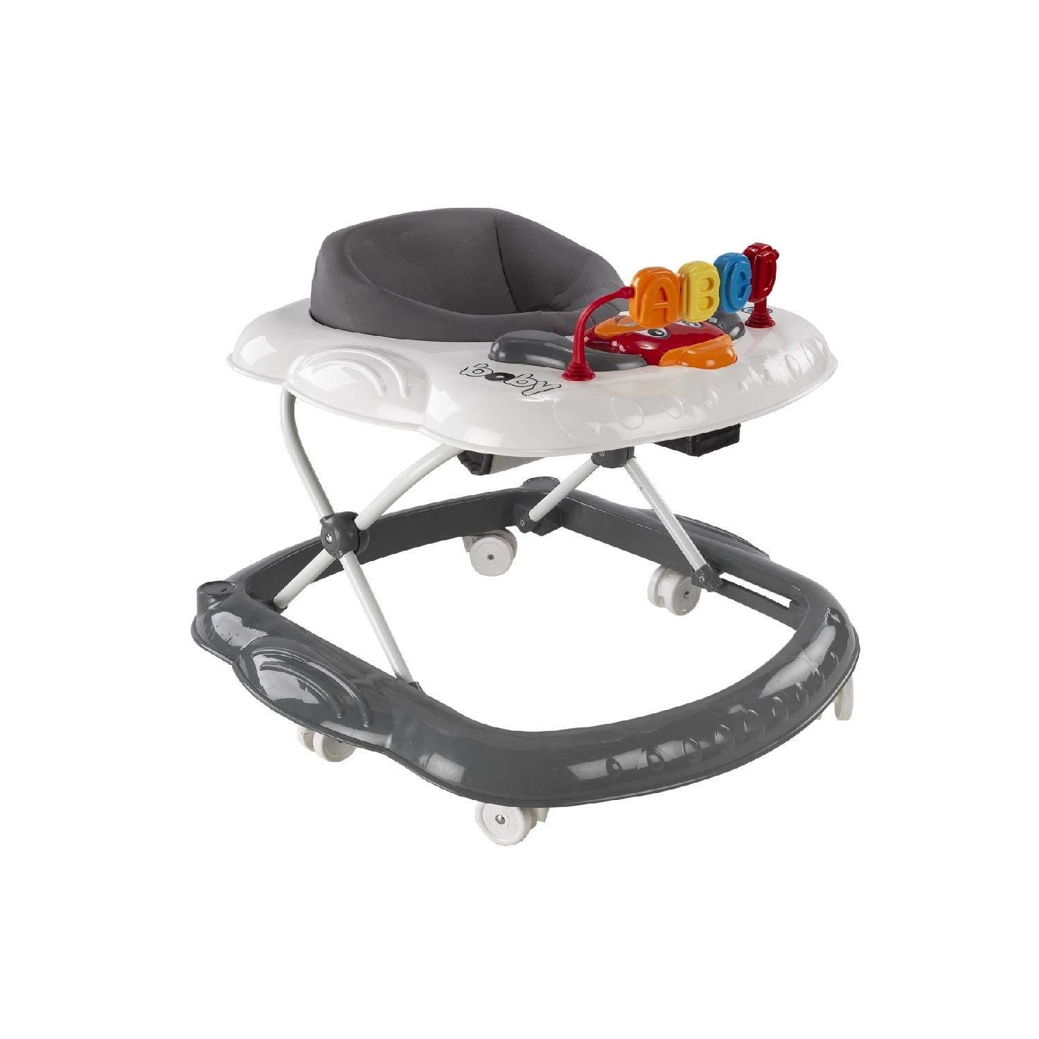 

Музыкальные ходунки Boby Kids Walker Grey White