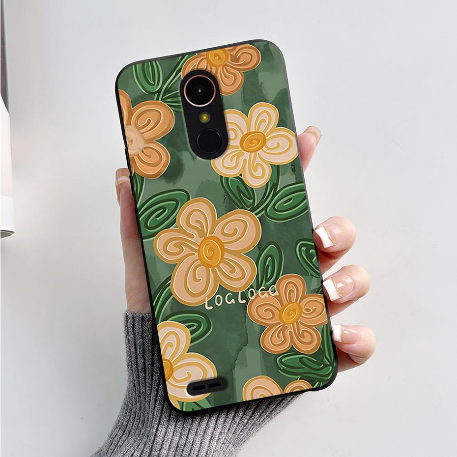 Case For LG K10 2017 X400 M250N /K20 Plus 5.3" Stylish Pattern Silicone Soft Phone Back Cover For LG K10 2017 Cases Bumper Coque