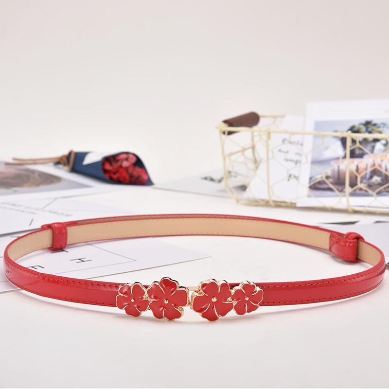 Belt Ladies Decorative Belt, Sweet Rhinestone Belt, Butterfly Pair Buckle With Belt Women