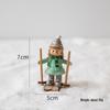 NUCHI Reindeer Snow Globe Night Light - Christmas Ornament & Decoration