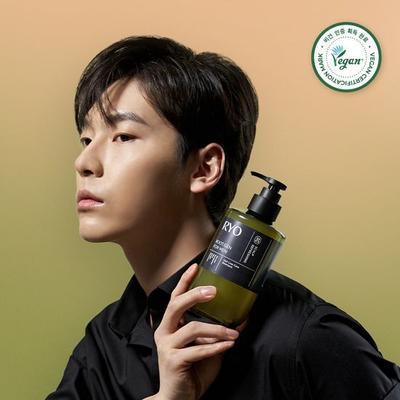 Ryo Rootgen Shampoo para Cuidado de Sintomas de Queda de Cabelo Masculino 353ml