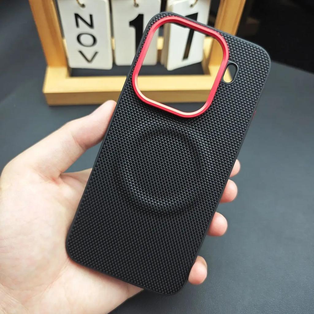 17T Pro Premium Leather Magnetic Case For Xiaomi 17T Pro For Magsafe Wireless Charging Matte Shockproof Lens Protecion Cover