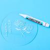 3Pcs Oily White Marker Pen Graffiti Pens Waterproof Permanent Gel Pencil Tire Notebook Glass Painting Pen 0.7mm 1mm