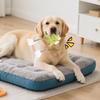 Plush Dog Toy Frog Shape Plush With Cotton Rope Squeaky Plush Dog Toys For Breed Puppy Teething Chewing Teeth Cleaning Keep Them