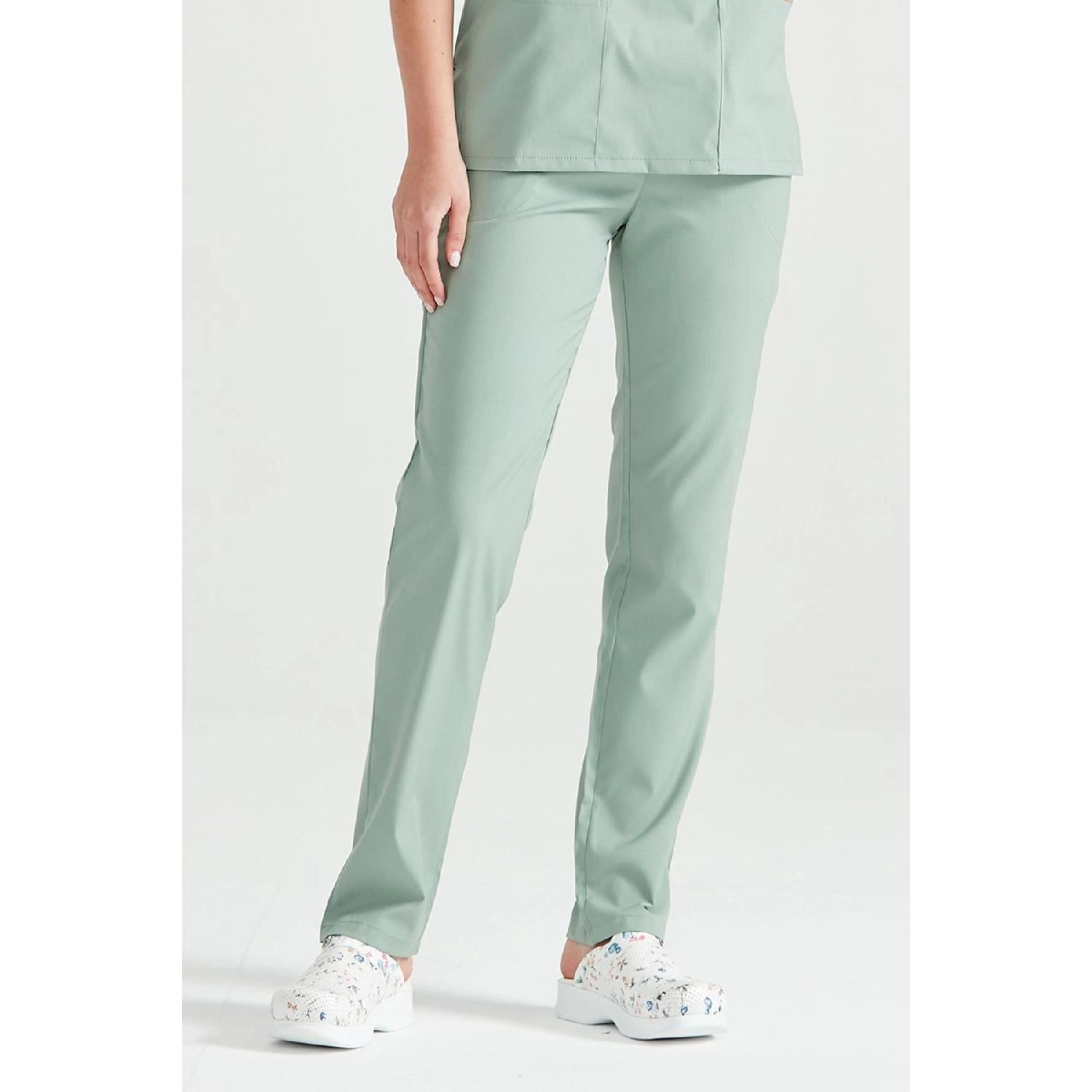 

Форма с одним дном, зеленая тонкая ткань Terikoton Dr Greys Cut XXS