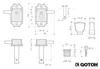 GOTOH Guitar SD90-SL-L3R3-GG Tuners, Gold, 20322GX/D