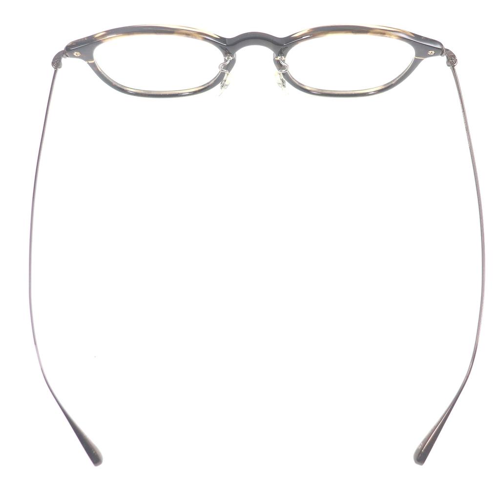 Excellent OLIVER PEOPLES Glasses Stiles Marble Pattern Dark brown mens OV5371D Used