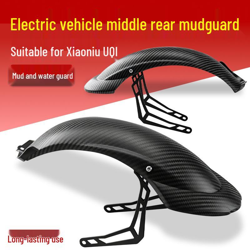 Thickened ABS Rear Fender Mudguard for Niu UQI Electric Scooter