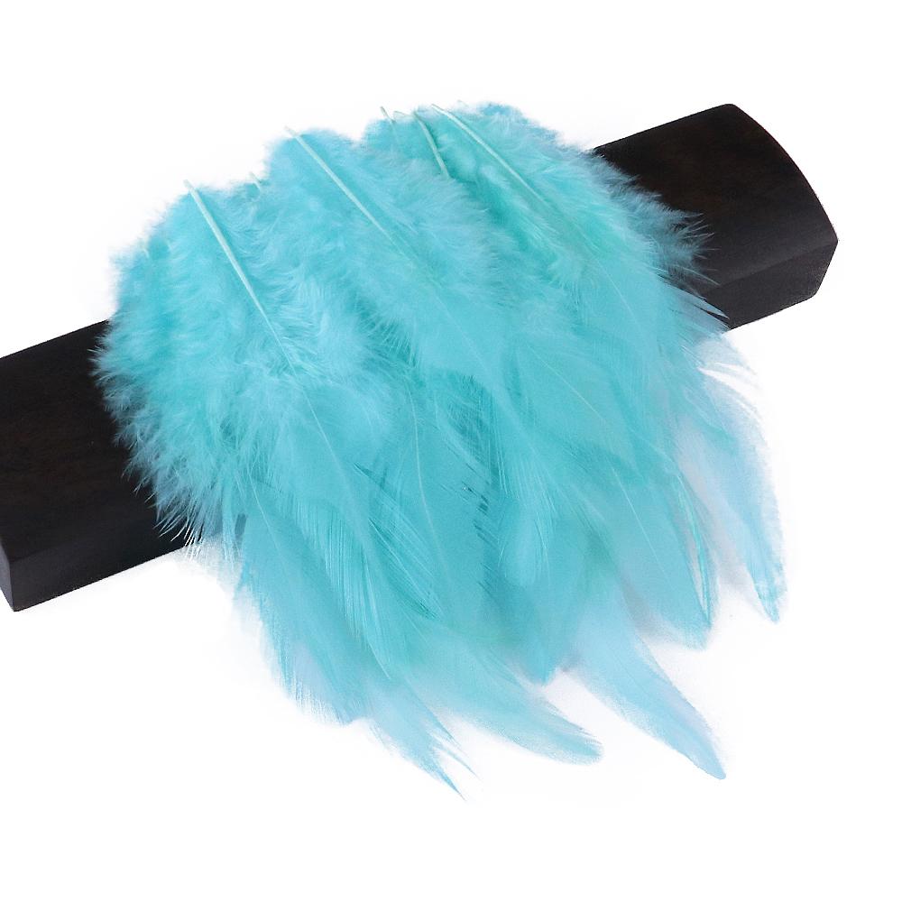 50Pcs High Quality Pheasant Rooster Feather 4-6"/ 10-15Cm Natural Dyed Chicken Plumes for Crafts DIY Jewelry Earring Accessories