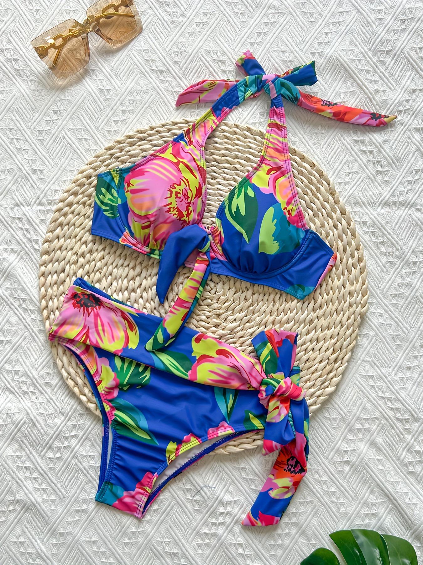 

Модный сексуальный женский набор бикини 2024 Large