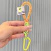 Lanyard Fluorescent Color Phone Strap Mesh Landyard For Bags Braided Strips Keycord Hanging Trousers Accessories Keychain