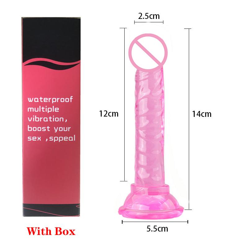 Realistic Dildos With Suction Cup Jelly Dildos Sex Toys for Woman Men Fake Dick Big Penis Anal Butt Plug Erotic Masturbator