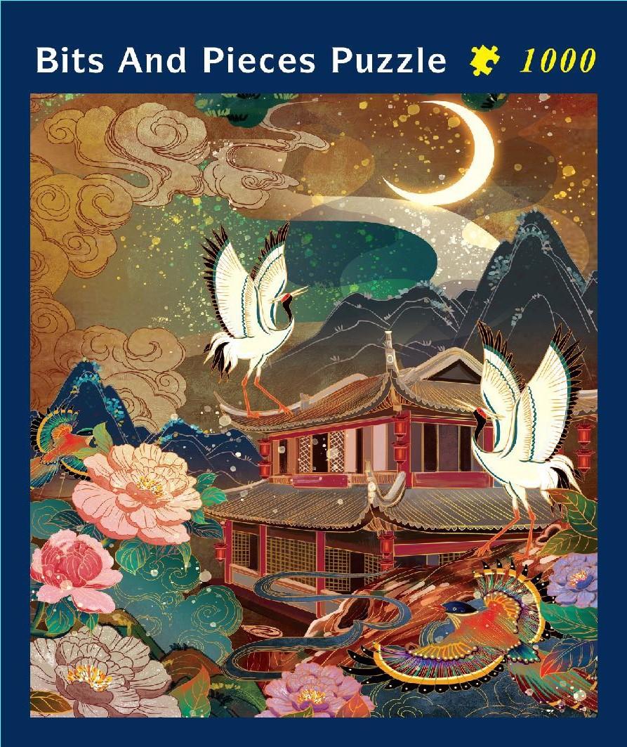 

Пазл из 1000 деталей с изображением пейзажей - это креативно, интересно и сложно для взрослых и детей, головоломка p462