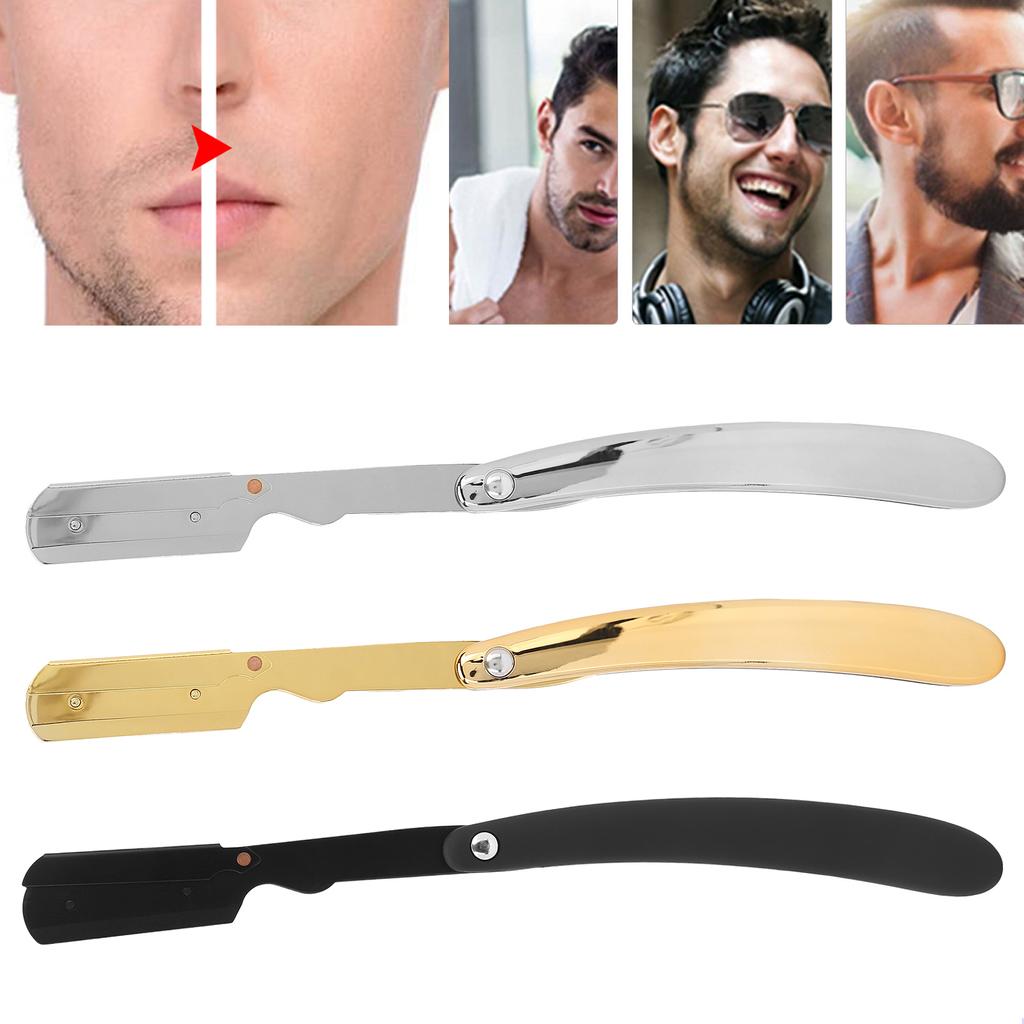 Pánský rovný manuál z nerezové oceli pro holičství (bez Blade)