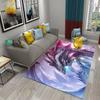 3D Dragon Carpet for Balcony Living Room Children Bedroom Bathroom Kitchen Door Entrance Non-slip Rugs Floor Mat for Home Decor