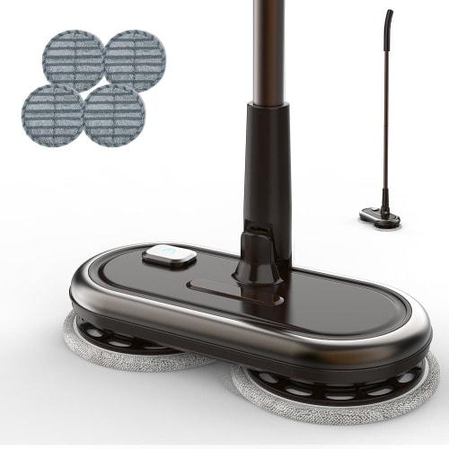 Orage M200 Cordless Electric Rotating Mop Cleaner (Brown)