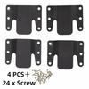 4PCS/8PCS Black Color Bracket Iron Interlocking Connector Sofa  Furniture Assembly