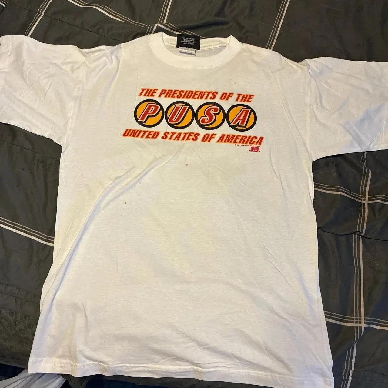 90s vintage The Presidents Of The USA 1995 white t-shirt XL