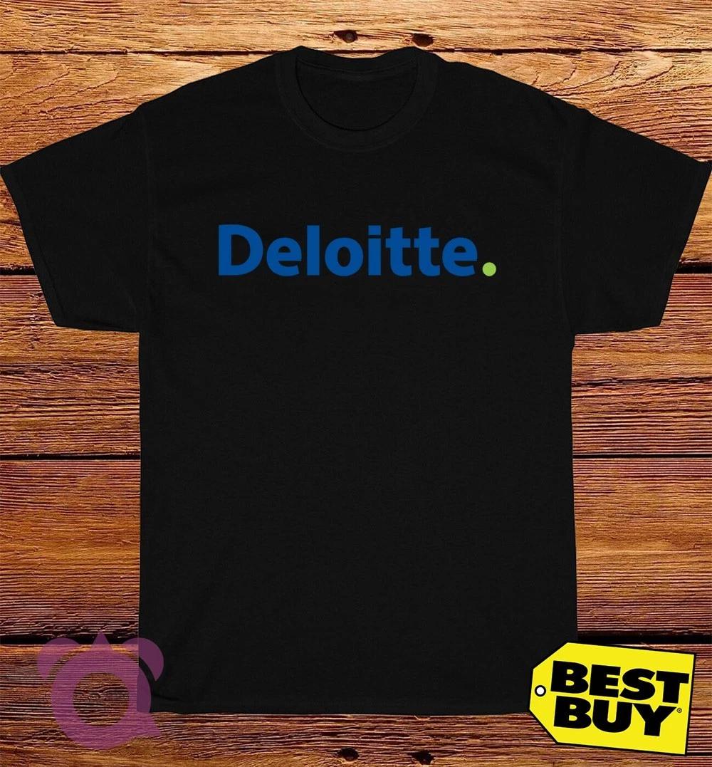 New Shirt Deloitte Touche Tohmatsu Logo Funny T-Shirt Size S to 5XL L