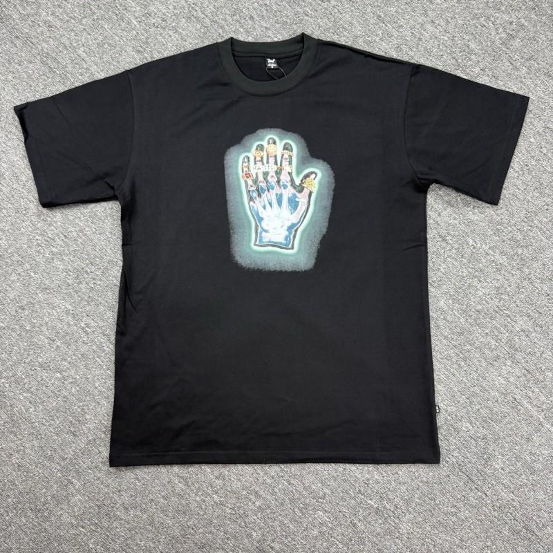 Unisex Cotton Graphic Tee Oversized Fit Short Sleeve T-Shirt Youth Casual Wear