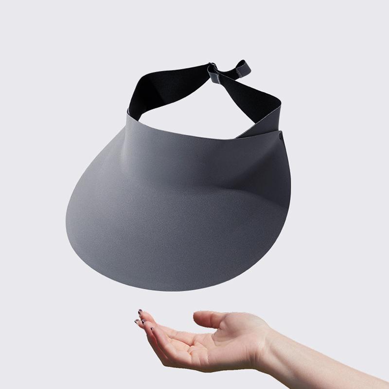 Unisex Couples Sun Visor Cap, Spring Summer UV Protection Breathable Hat, Adjustable Elastic Band for Outdoor Work & Daily Wear