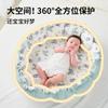 0-1Baby play mat and gym rack 3-9-121-month-old baby crawling mat, baby crib, baby toy