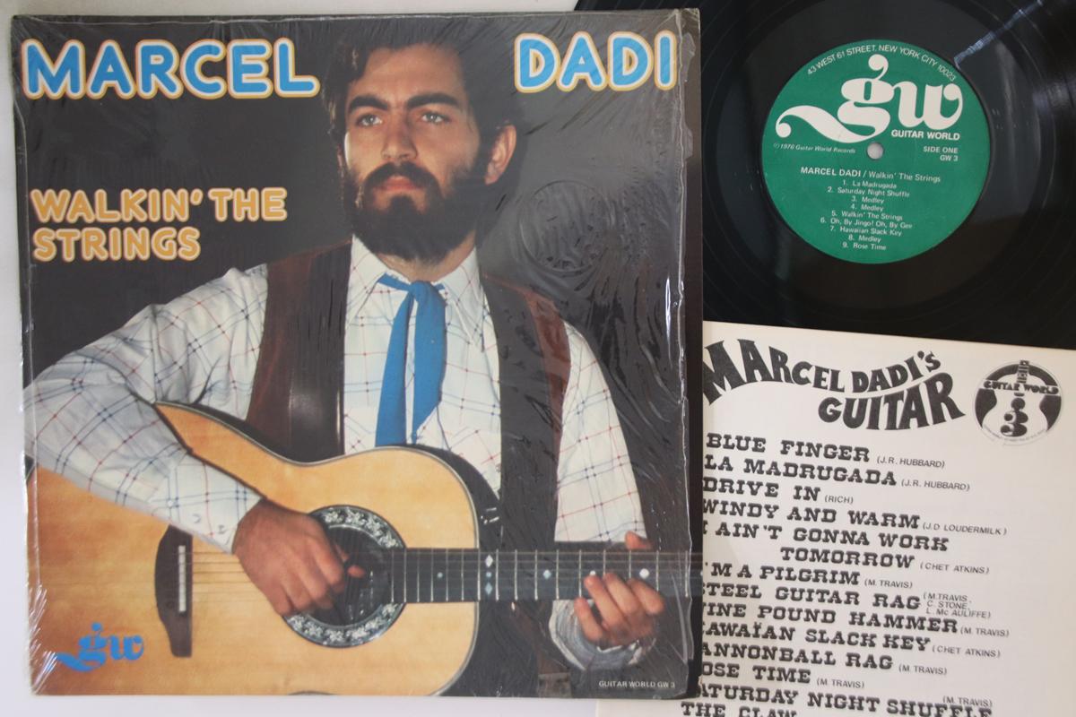 

LP Record MARCEL DADI - Walkin The Strings GW3 GUITAR WORLD 1976 US Folk Used