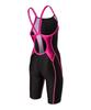 Laelliseupocheu [Rslh402 Pnk] Gradient 5-Part Half-Body X-Back Swimsuit Pink
