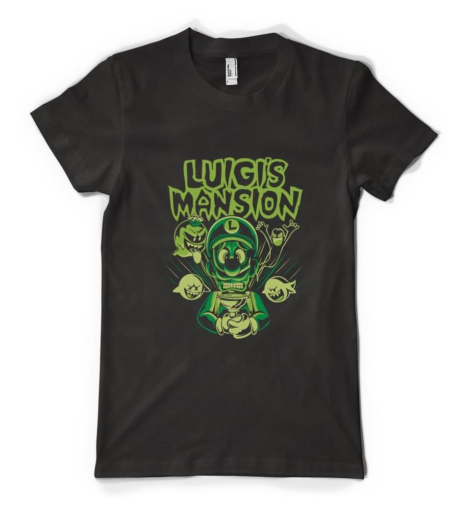 

Free Personalisation Luigi Mansion Gaming Mario Super Adult And Kids T-Shirt XL
