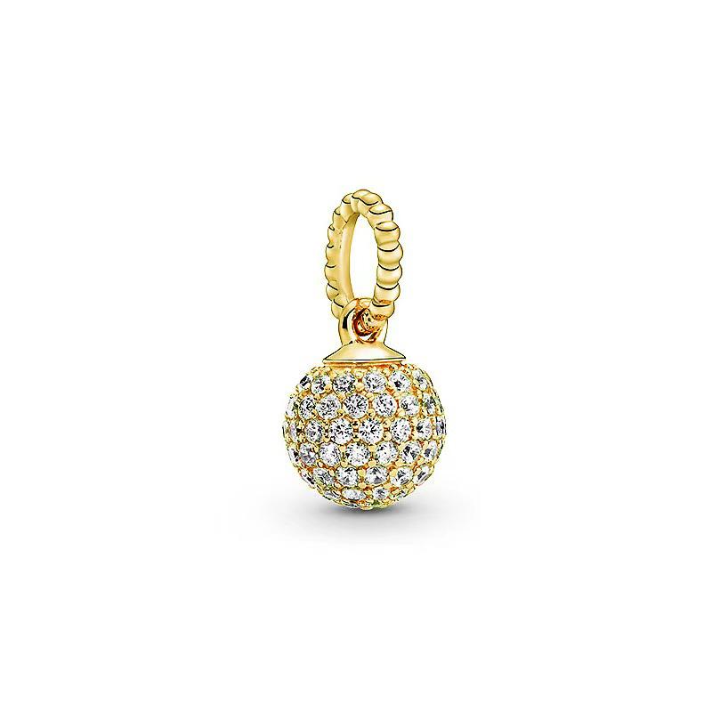 New Gold Plated Star Heart Charm Beads Pendant For Snake Bracelet Necklace DIY Jewelry Making Women Gift Sparkling