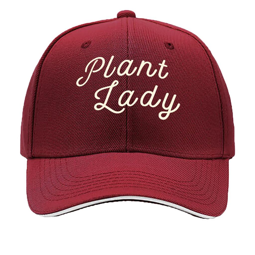 PLANT LADY Vintage Soft Breathable Adjustable Dad Hat Suitable for Women and Unisex Gardening Outdo Sandwich Baseball Cap