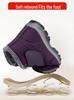 Northeast Women's Waterproof Velvet-Lined Winter Snow Boots - Warm, Thick, High-Top for Elderly