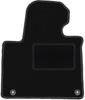 Dywanik kierowcy czarny dla: Kia Sorento III 7-osobowy (2015-)