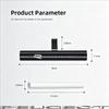 Car Air Freshener Diffuser Aromatherapy Stick Perfume Clip For VW GTI Polo Golf Passat Tiguan Arteon Touareg Taigo Jetta Hub Cap zp9