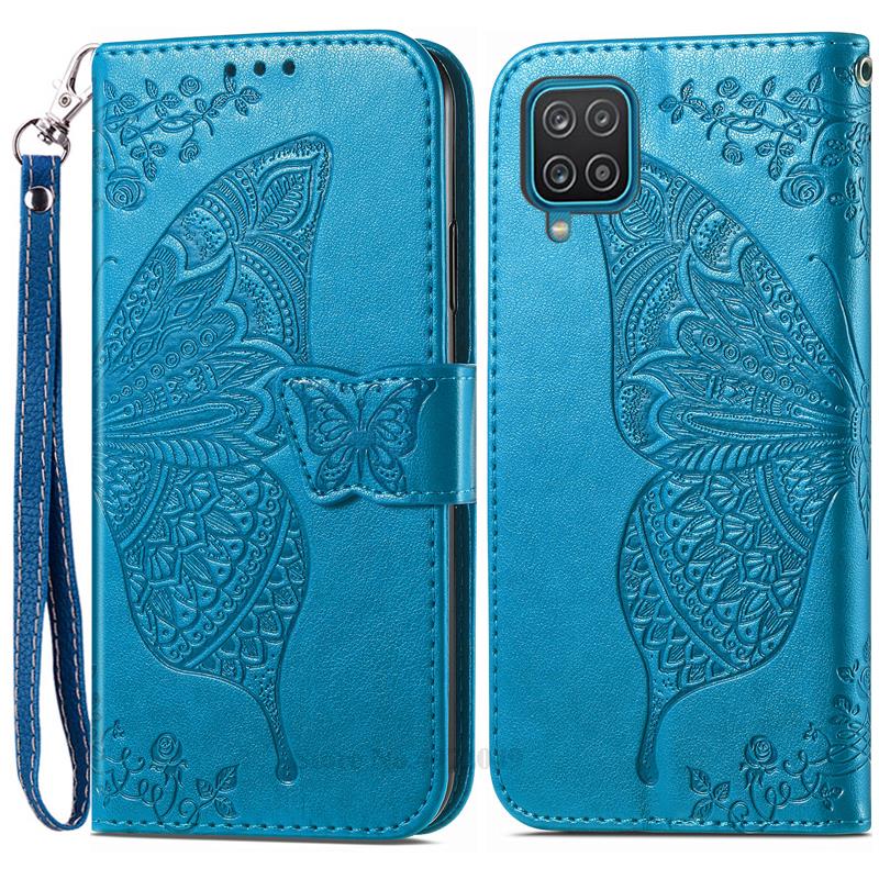 SamsungA12 Case For Samsung Galaxy A12 Wallet Leather Flip Phone Case For Samsung A12 A 12 Case Protective Cover Coque Fundas