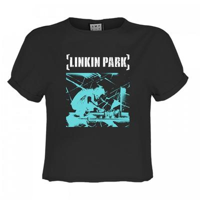 Womens/Ladies Meteora Xray Linkin Park Crop Top