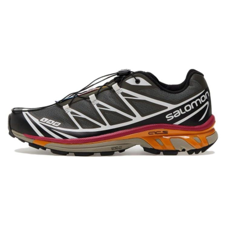 Salomon XT-6 Recut Beluga Russet Orange Unisex Sneakers Green Black L47305600