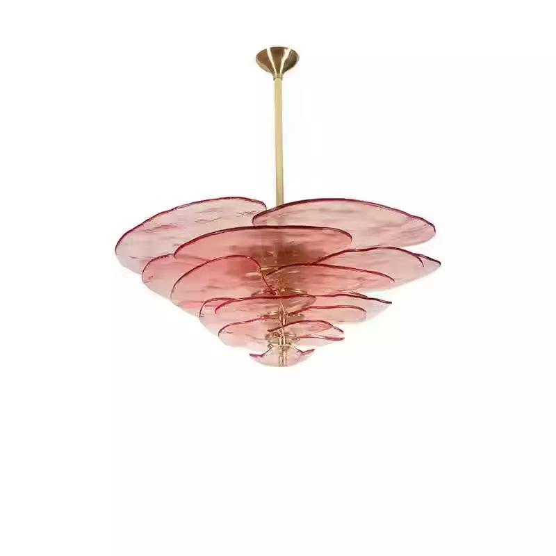 Retro French Murano Glass Pendant Light for Living Room, Dining Room, Staircase, and Bedroom
