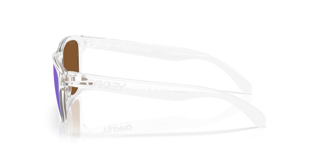 Oakley Sunglasses Frame Color Polished Lens Prizm 53mm Men's 0OO9508, (Front) Clear, Color Violet,