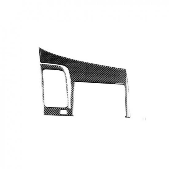 For Honda Civic 8th 2006-2011 Carbon Fiber Interior GPS Navigation Cover Trim