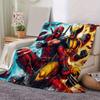 1pc Deadpool and Wolverine Printing Blanket - Soft, All-Season Throw for Living Room, Bedroom,Personalized Gift with Adorable Cartoon Design